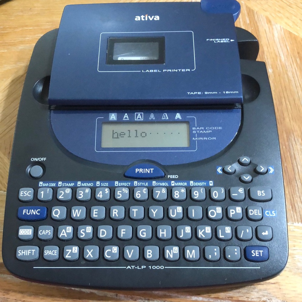 Ativa label maker